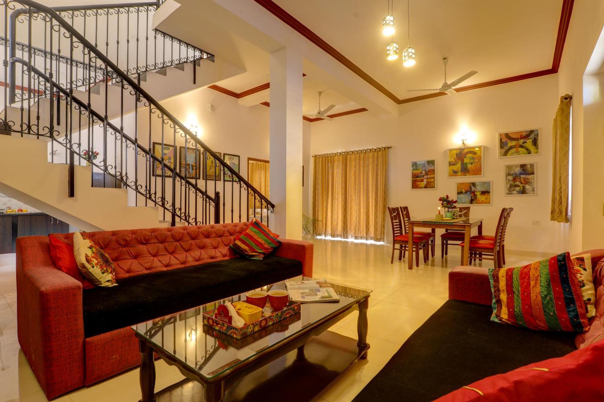 Jaqk Holidays - 9Bhk Villa For Big Groups, Private Pool-Wifi-Cartaker-Parking, North Goa Baga Exterior foto