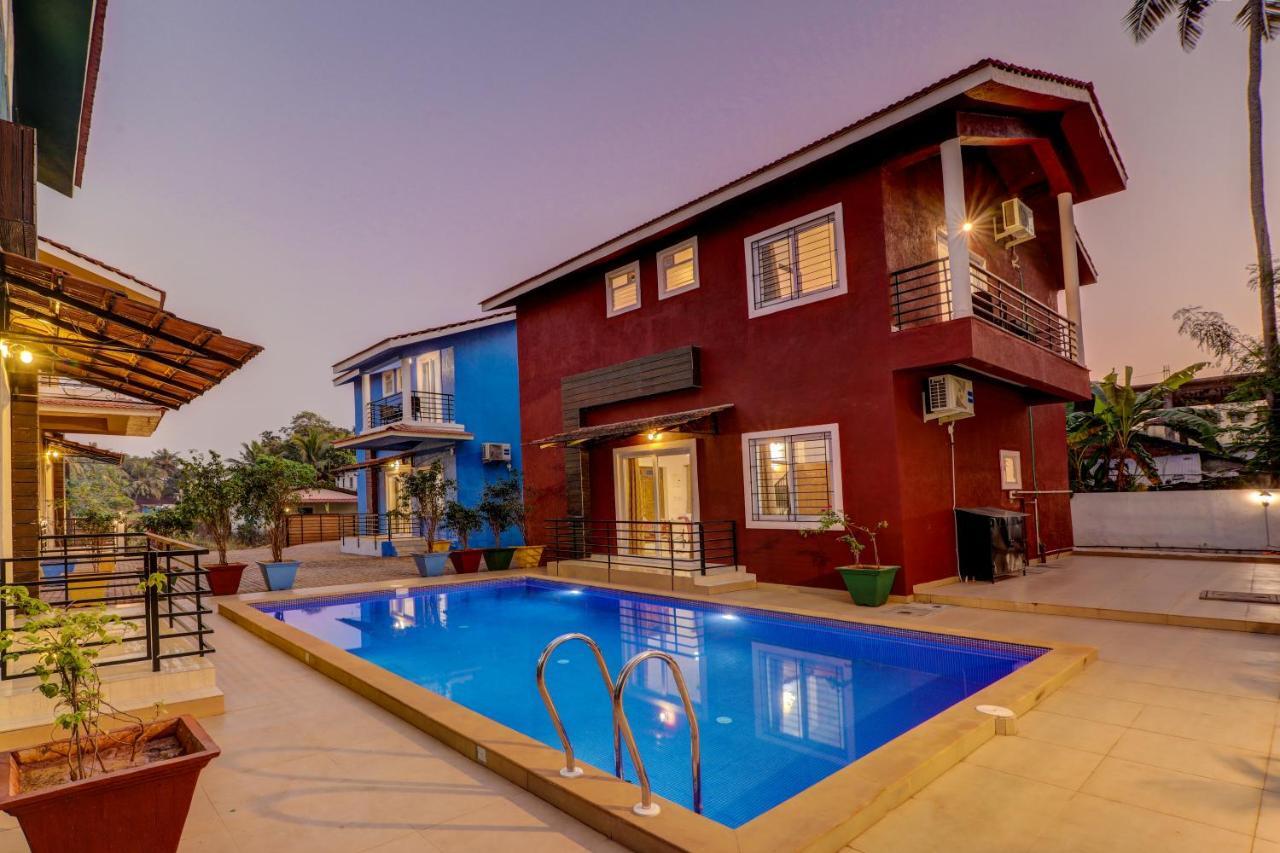 Jaqk Holidays - 9Bhk Villa For Big Groups, Private Pool-Wifi-Cartaker-Parking, North Goa Baga Exterior foto