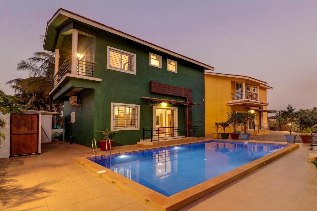 Jaqk Holidays - 9Bhk Villa For Big Groups, Private Pool-Wifi-Cartaker-Parking, North Goa Baga Exterior foto
